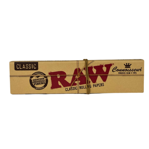 Raw Classic Largo + Tips: Papeles Naturales y Filtros para una Fumada Perfecta